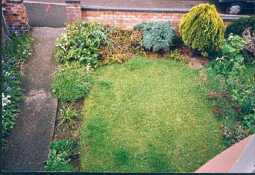 The front garden.